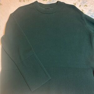GAP Men/womens Deep Green Crewneck Sweater